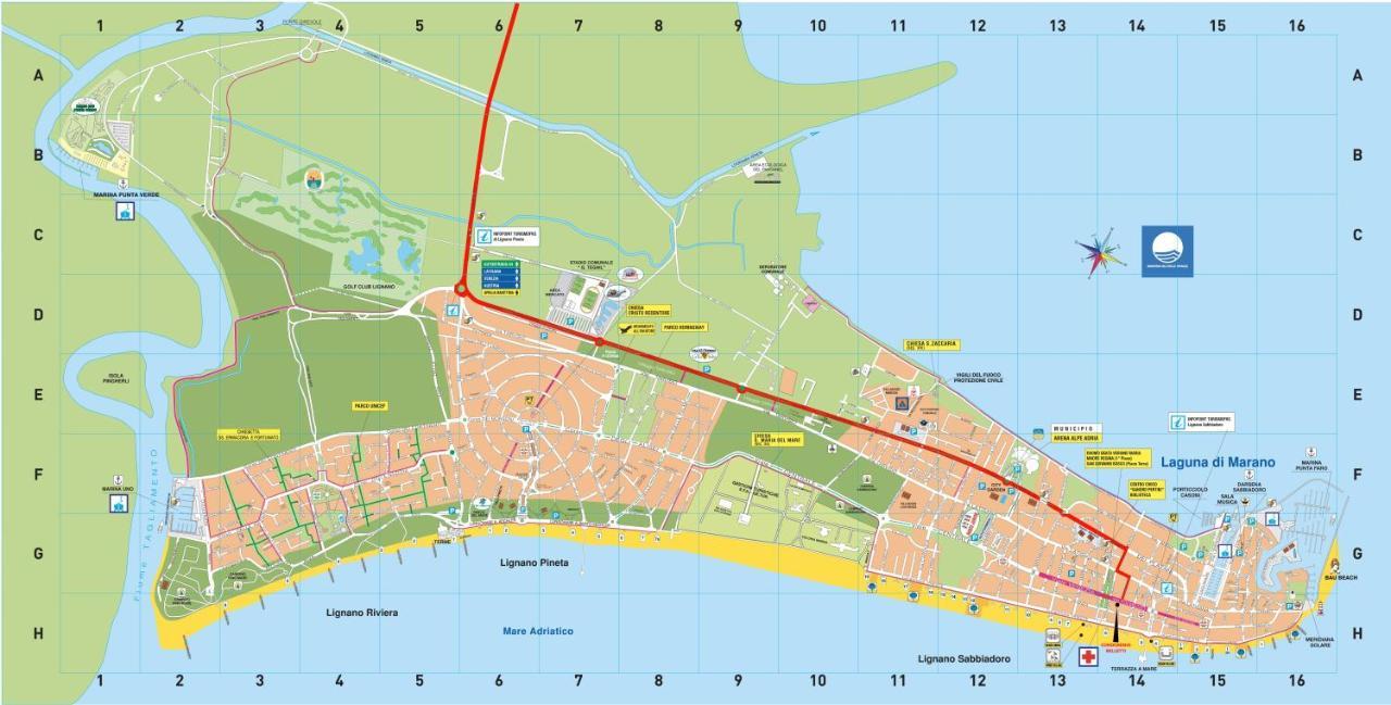 Condominio Belletti Lignano Sabbiadoro Exteriér fotografie